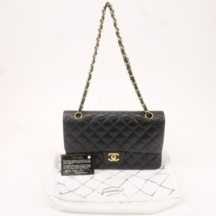 Top Quality Chanel Matelasse 25 Lamb Skin Double Flap Shoulder Bag A01112