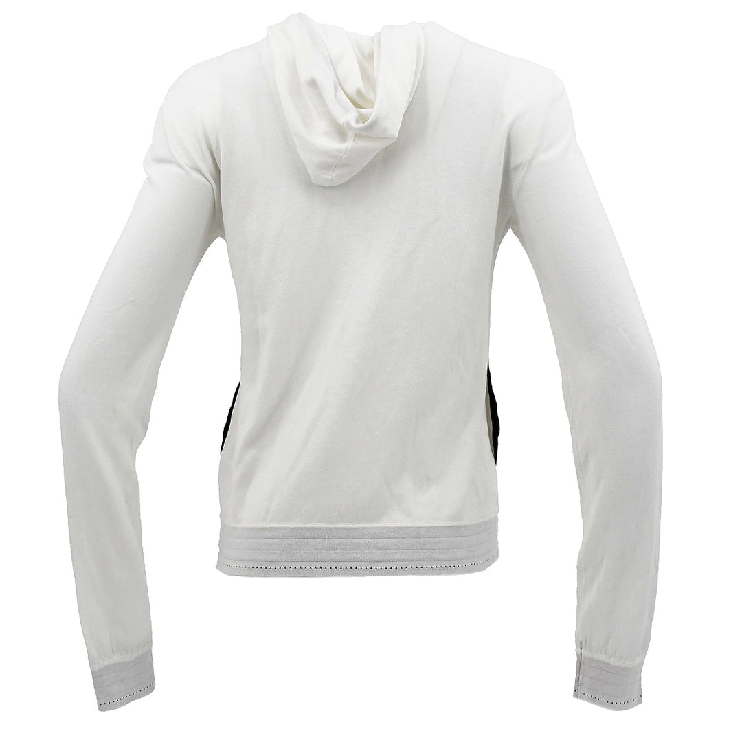 Top Quality Chanel Cruise 2007 Sport Line Hoodie Zip-up Tops White 07C #38