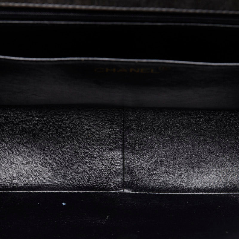 Top Quality Chanel Decamatrasse 30 Cocomark ingle Flap Chain Shoulder Bag Black   CHANEL