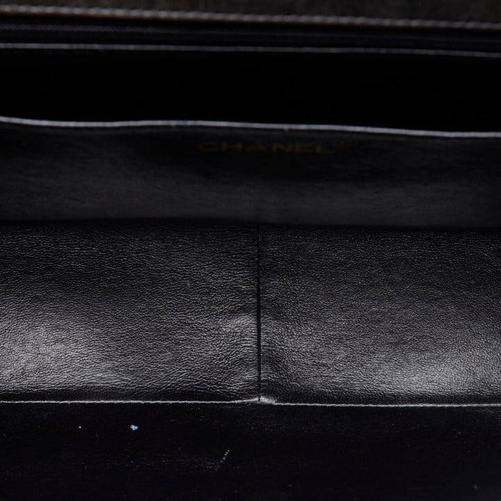 Top Quality Chanel Decamatrasse 30 Cocomark ingle Flap Chain Shoulder Bag Black   CHANEL