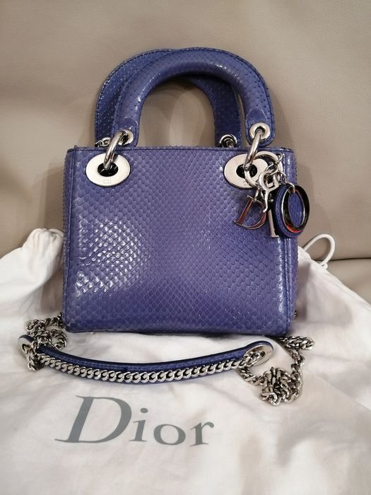 Christian Top quality Dior - Mini Lady Top quality Dior Pitone Crossbody bag