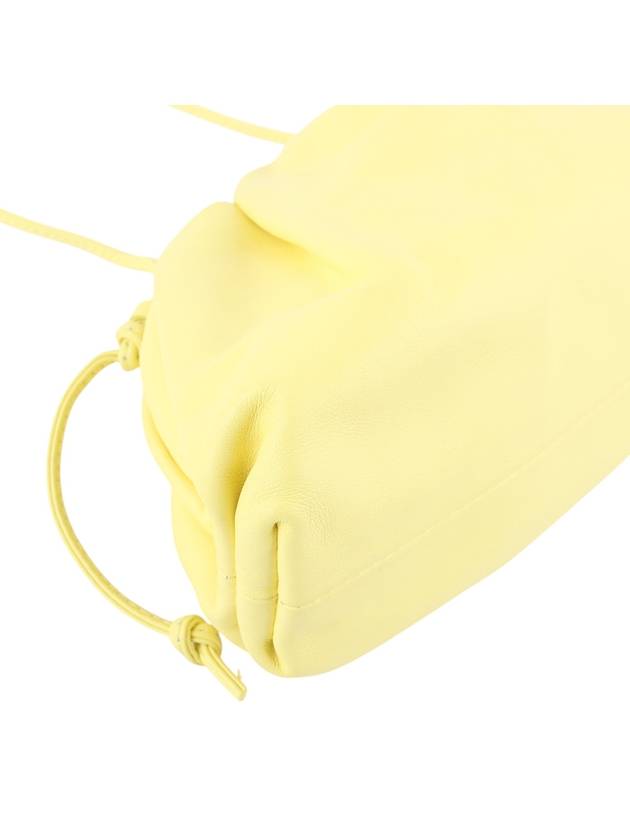 Bottega veneta 585852 Mini Pouch Dumpling Cross Bag Yellow 33907 2