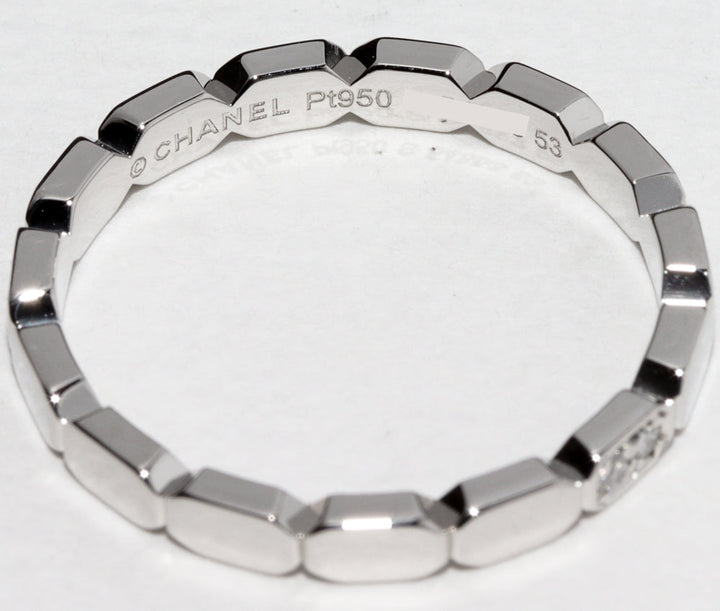 Top Quality Chanel Pt950 Diamond Promesse Marriage Ring J4003