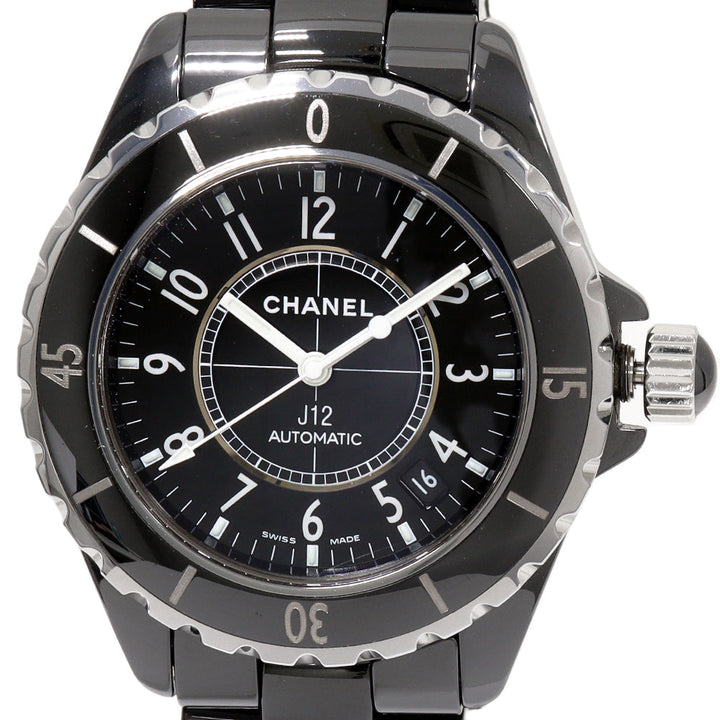 Top Quality Chanel J12 38mm Black Ceramic Automatic Watch H0685
