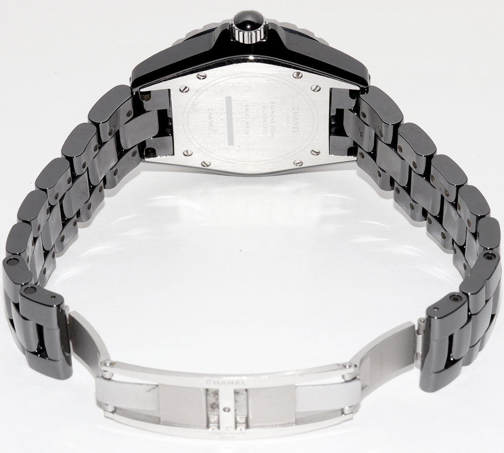 Top Quality Chanel J12 38mm Black Ceramic Automatic Watch H0685