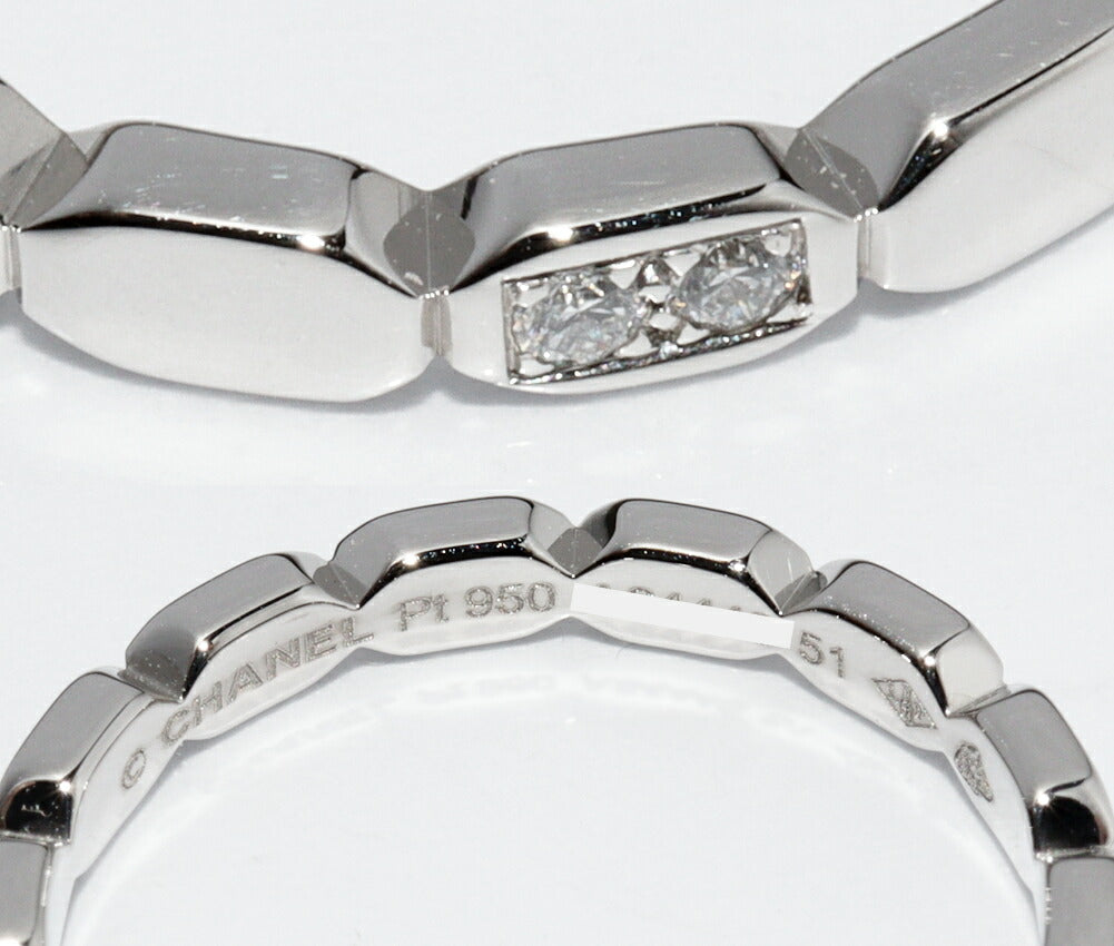 Top Quality Chanel Pt950 Diamond Ring J4003
