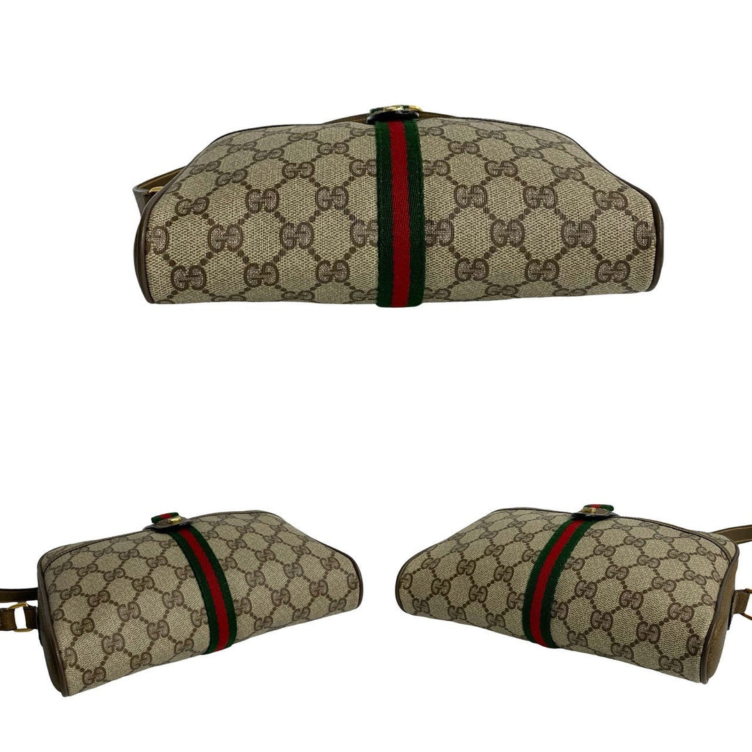 Gucci GG Canvas Web Crossbody Bag  Canvas Crossbody Bag
