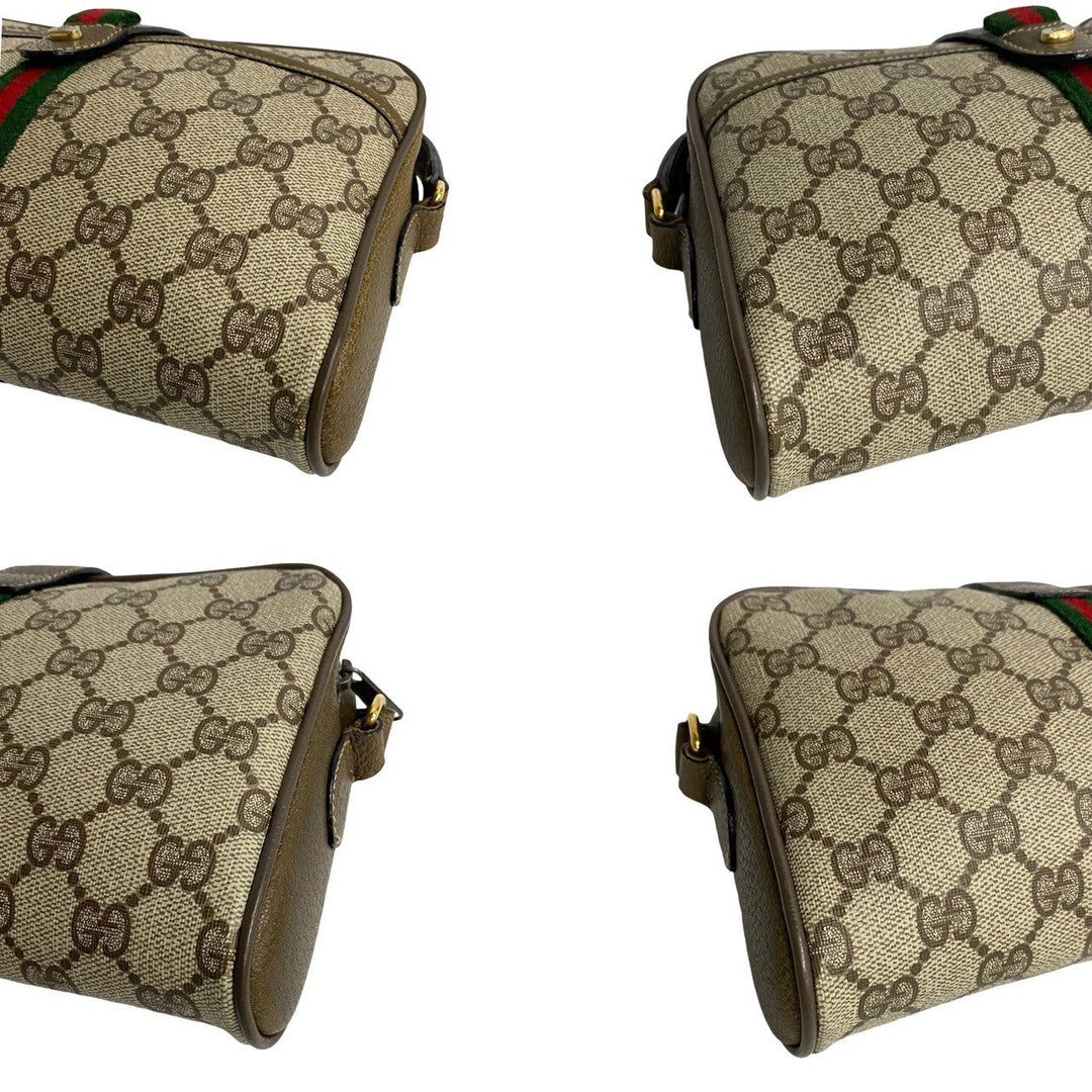 Gucci GG Canvas Web Crossbody Bag  Canvas Crossbody Bag