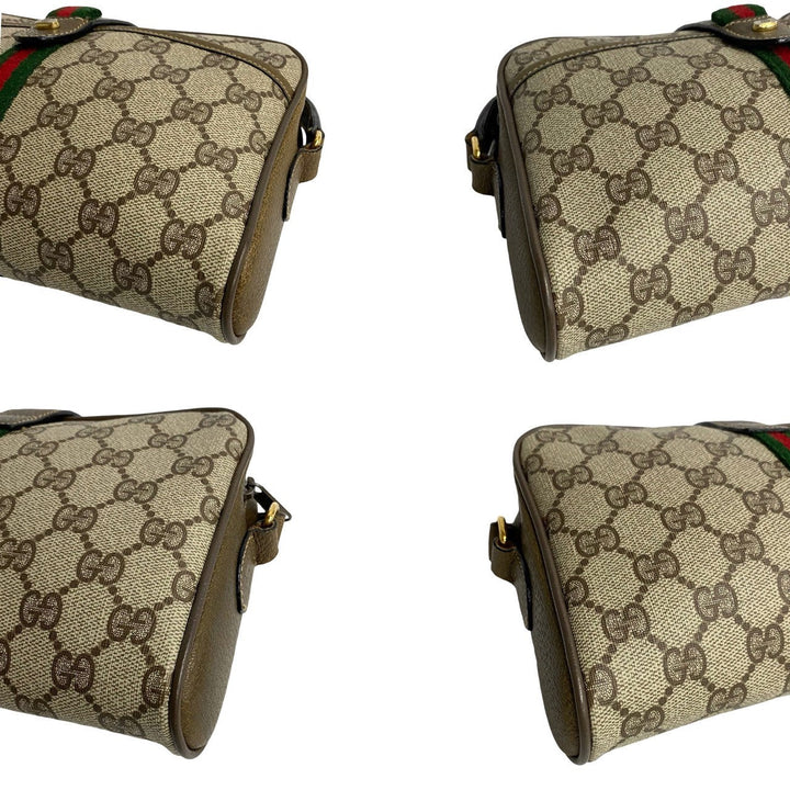 Gucci GG Canvas Web Crossbody Bag  Canvas Crossbody Bag