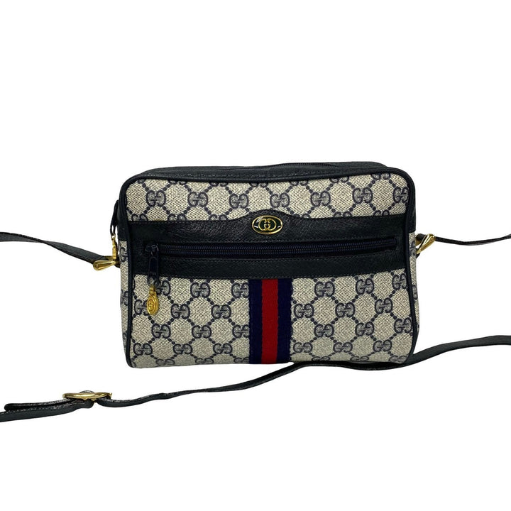 Gucci GG Supreme Crossbody Bag Canvas Crossbody Bag