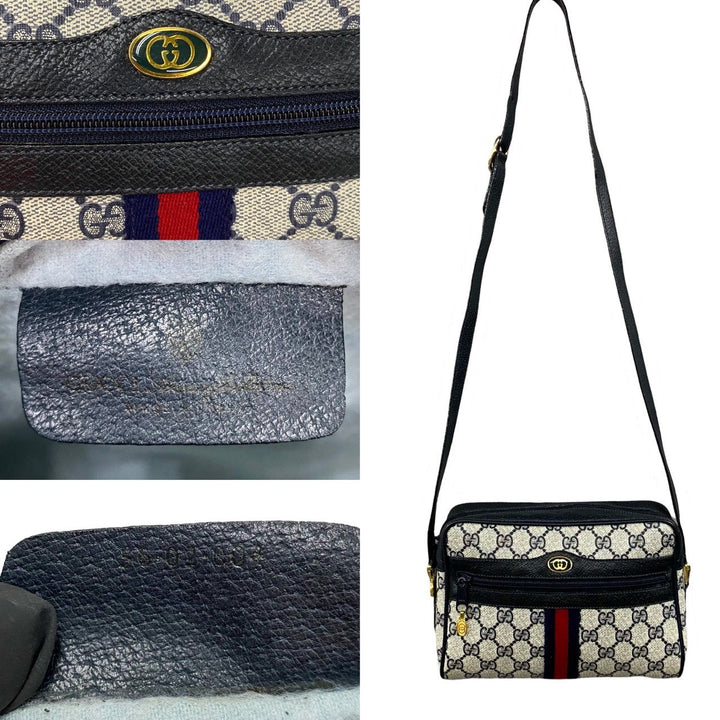 Gucci GG Supreme Crossbody Bag Canvas Crossbody Bag