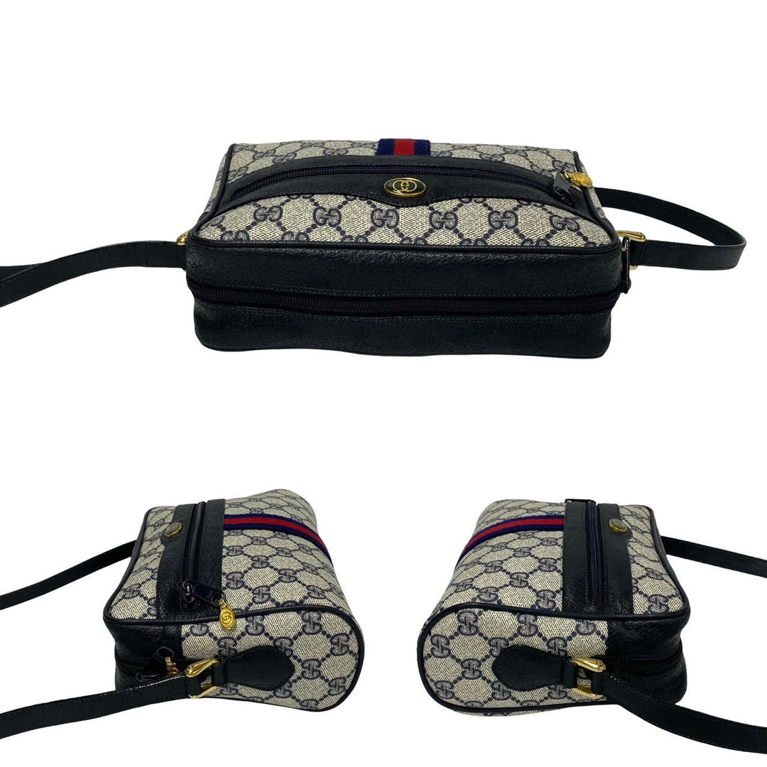 Gucci GG Supreme Crossbody Bag Canvas Crossbody Bag