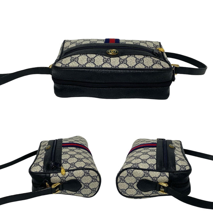 Gucci GG Supreme Crossbody Bag Canvas Crossbody Bag