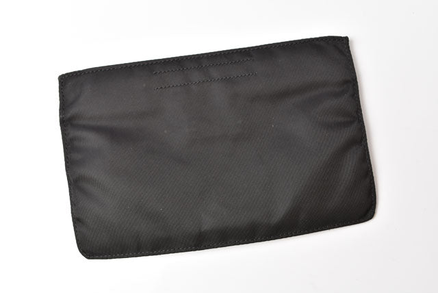 Prada Nylon Flat Pouch/Cosmetic Pouch Black