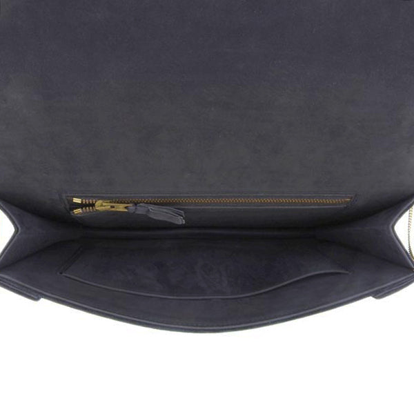 Premium Handmade Hermes 1977 Made Lydie Navy