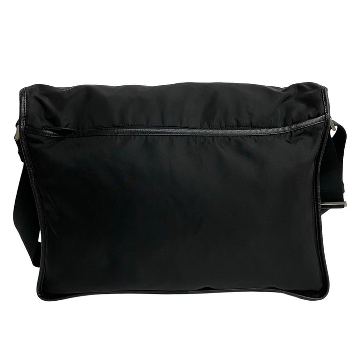 Prada Tessuto Messenger Bag Canvas Crossbody Bag