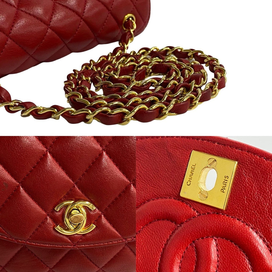 Top Quality Chanel Lambskin Matelasse Coco Mark Chain Shoulder Bag