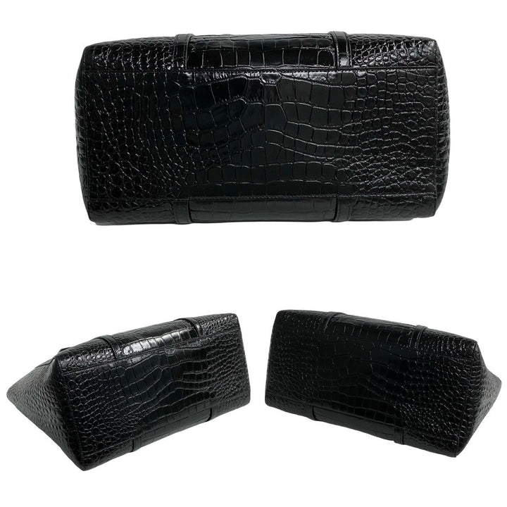 Top Quality Balenciaga Leather Everyday Tote Bag Black