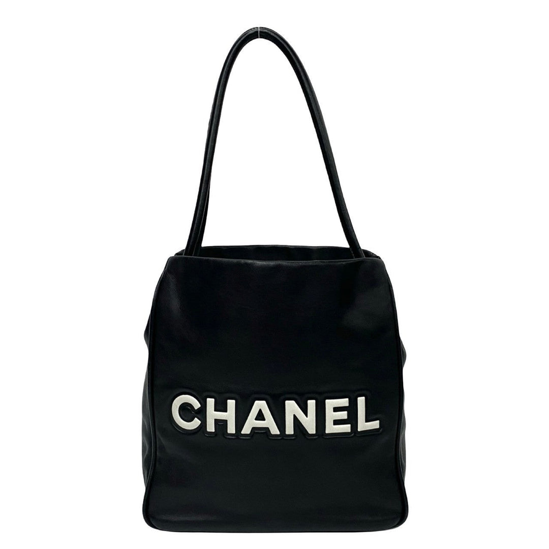 Top Quality Chanel Camellia Logo Lambskin Tote Bag