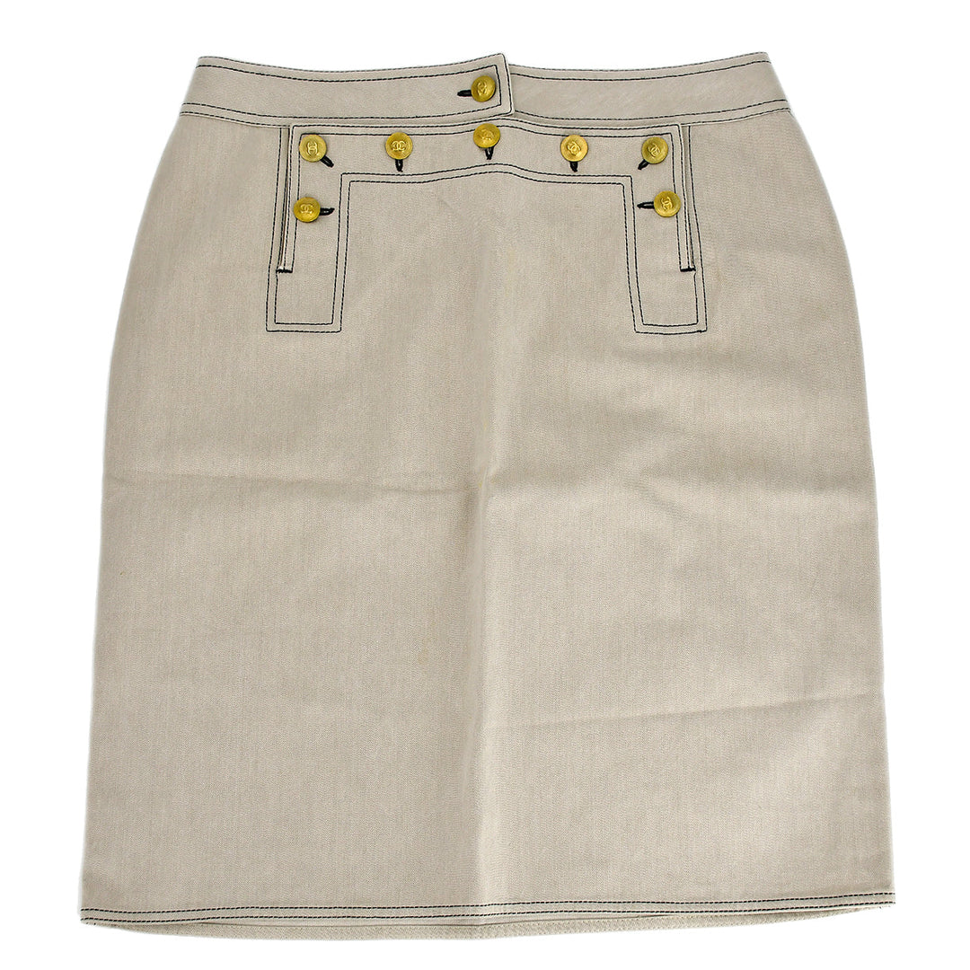Top Quality Chanel Skirt Beige #44