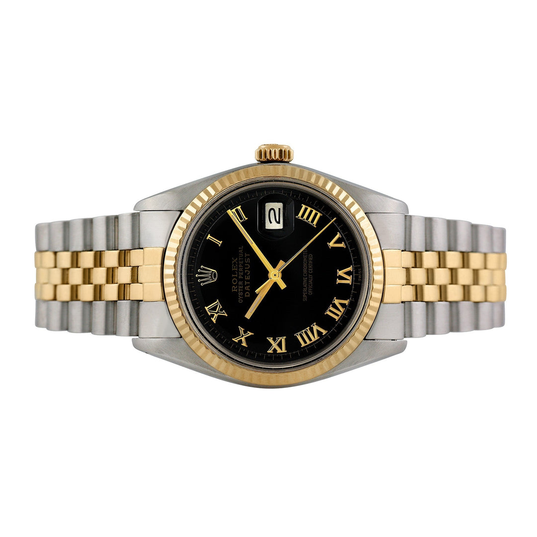 Rolex Men's Two-tone  Datejust, oyster perpetual, item #51