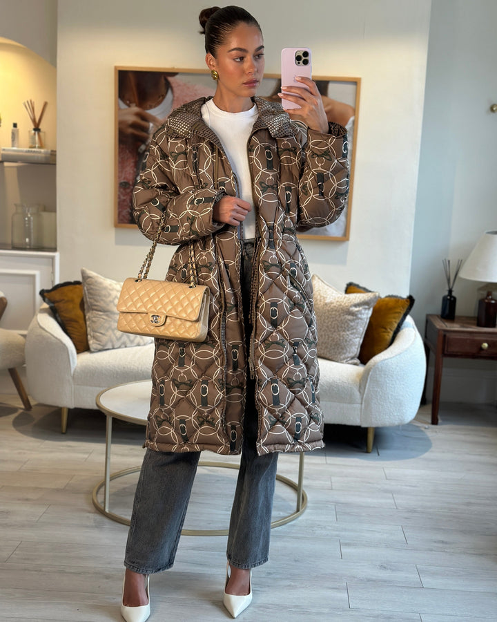 *FIRE PRICE* Top Quality Chanel Beige Medium Classic Double Flap in Caviar Leather with Silver Hardware