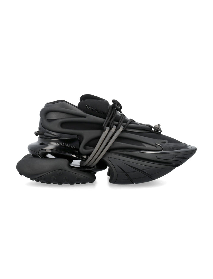 LEATHER UNICORN LOW-TOP SNEAKERS
