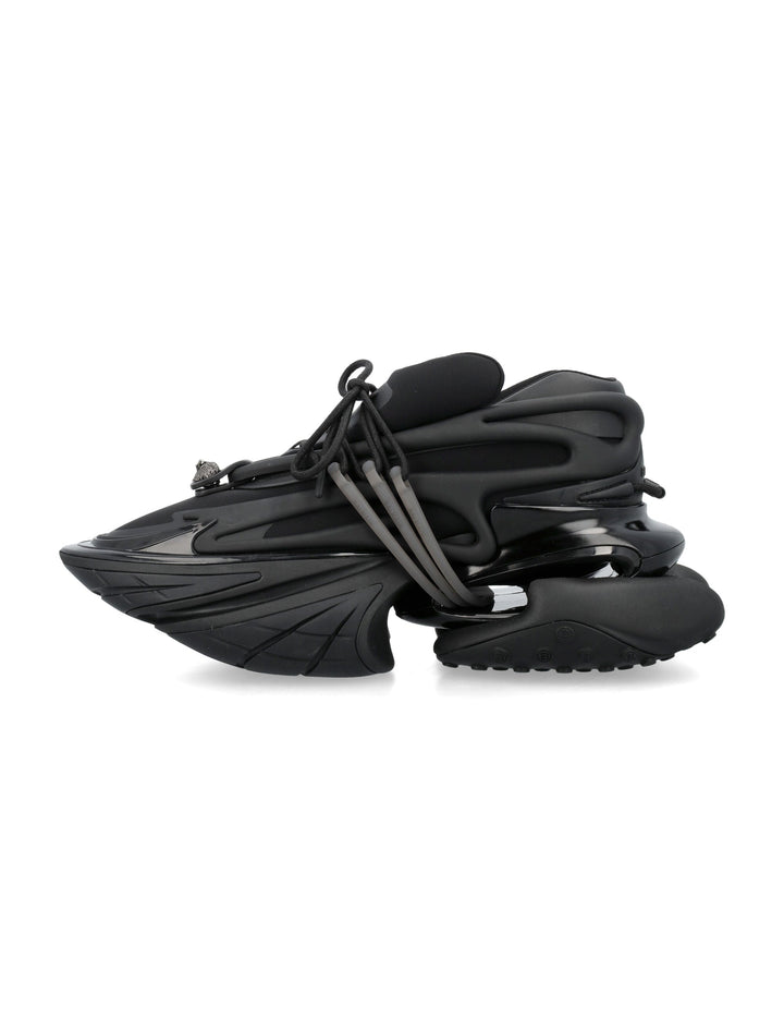 LEATHER UNICORN LOW-TOP SNEAKERS