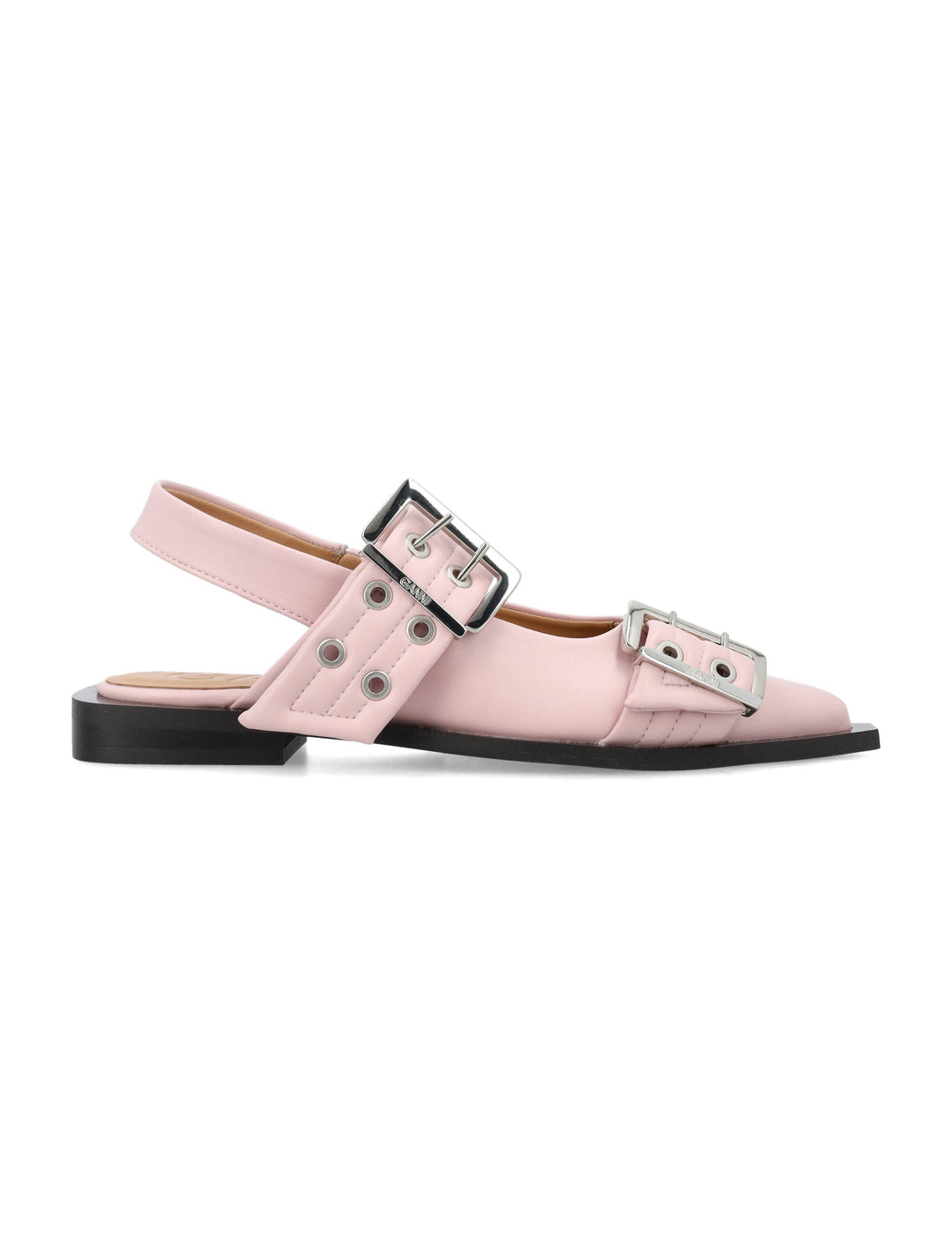 FEMININE BUCKLE BALLERINAS