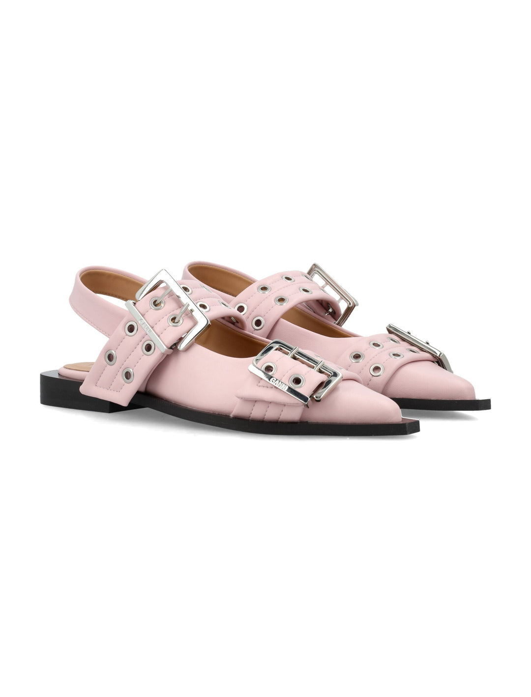 FEMININE BUCKLE BALLERINAS