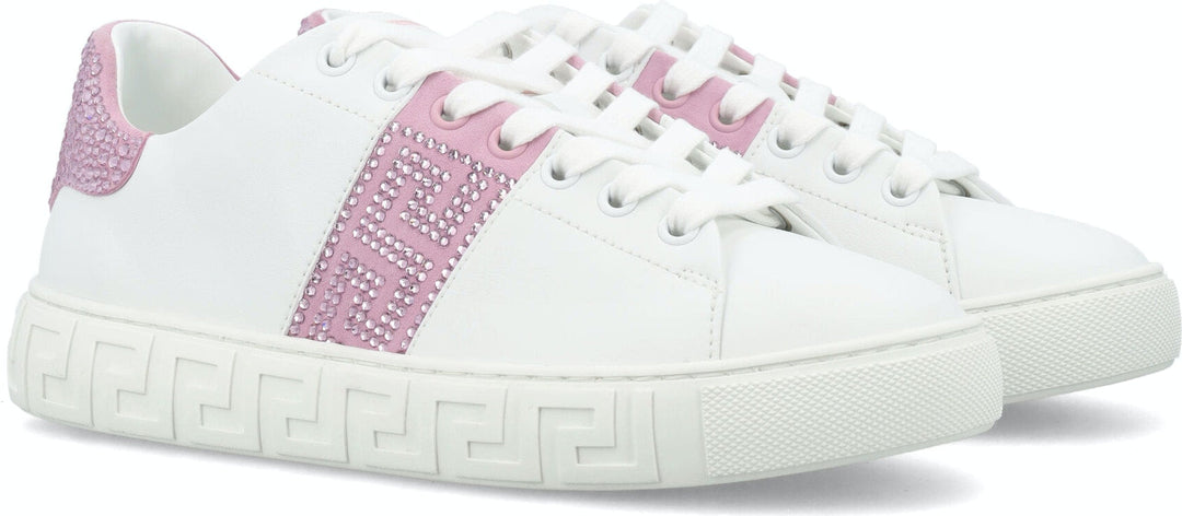 CRYSTAL GRECA SNEAKERS