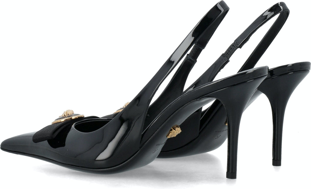 GIANNI RIBBON MID SLINGBACK PUMPS
