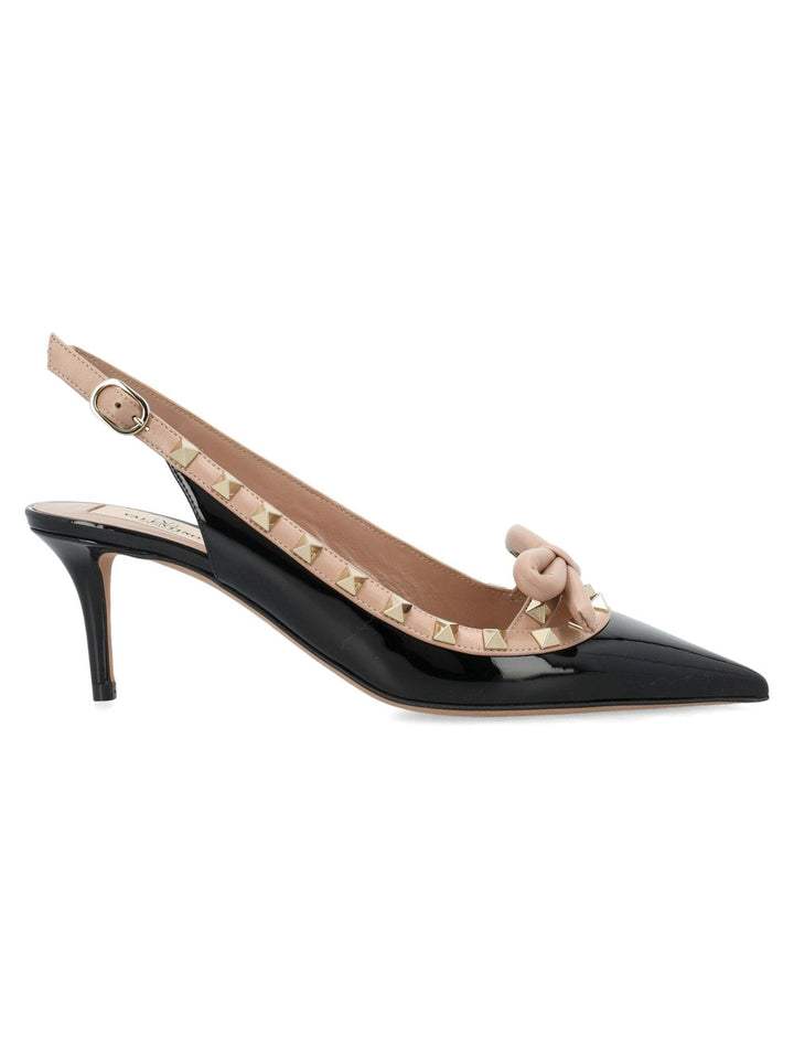 ROCKSTUD BOW SLINGBACK PUMP