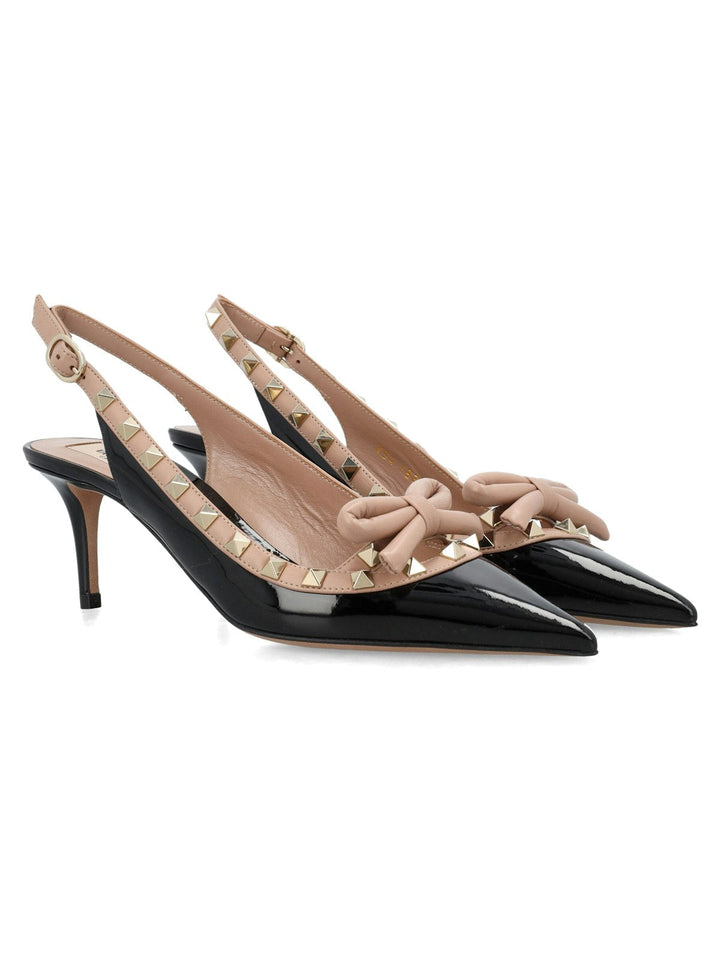 ROCKSTUD BOW SLINGBACK PUMP