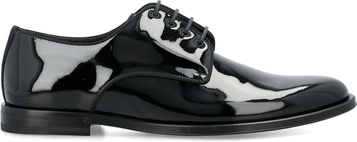 GLOSSY DERBY SHOES