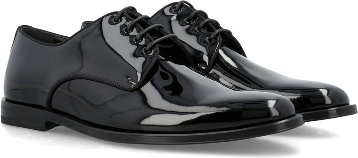 GLOSSY DERBY SHOES