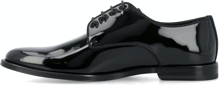 GLOSSY DERBY SHOES