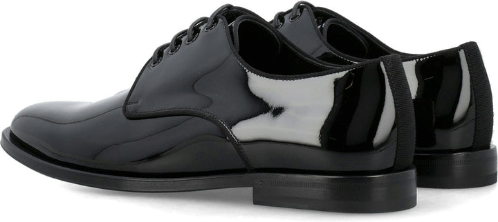 GLOSSY DERBY SHOES