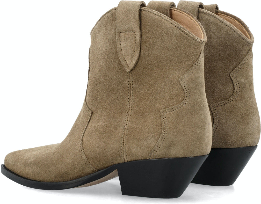 DEWINA LEATHER ANKLE BOOTS