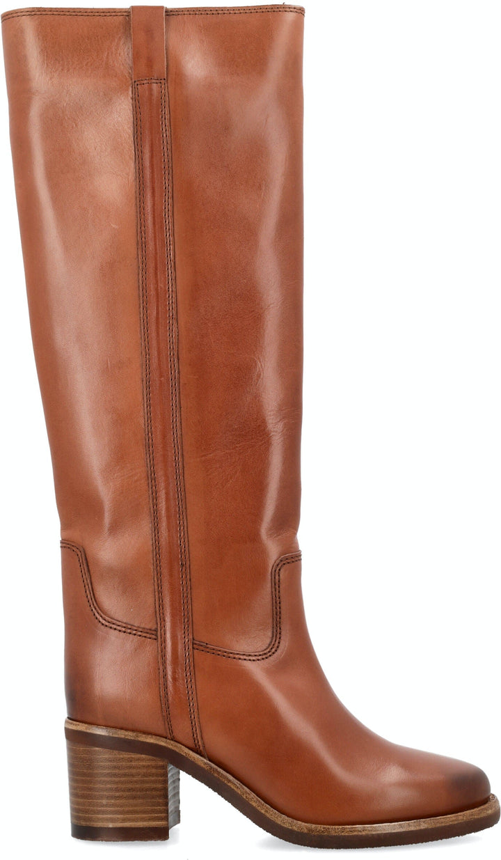 SEENIA LEATHER BOOTS