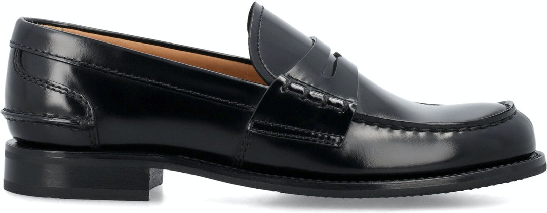 PEMBREY W 5 POLISHED FUMÈ LOAFER