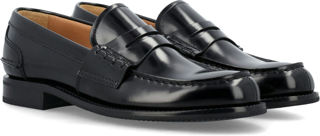 PEMBREY W 5 POLISHED FUMÈ LOAFER
