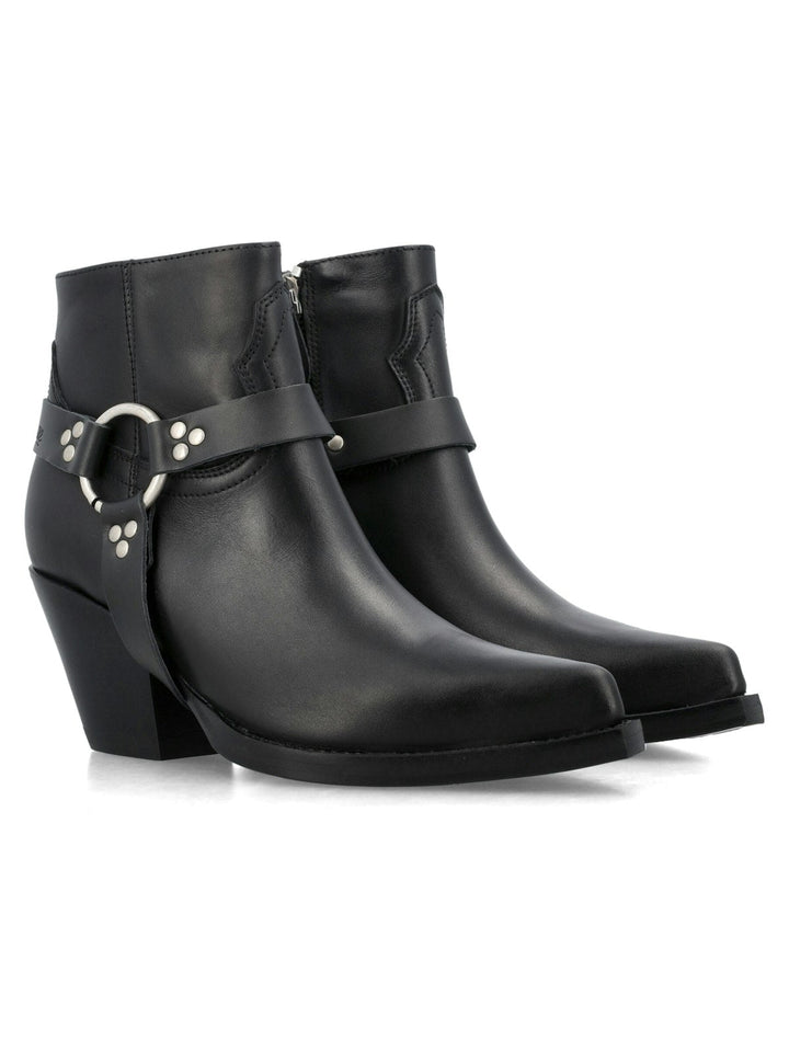 JALAPENO BELT ANKLE BOOTS