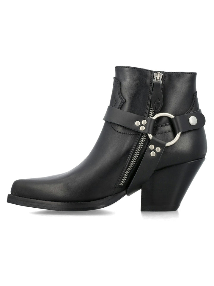 JALAPENO BELT ANKLE BOOTS