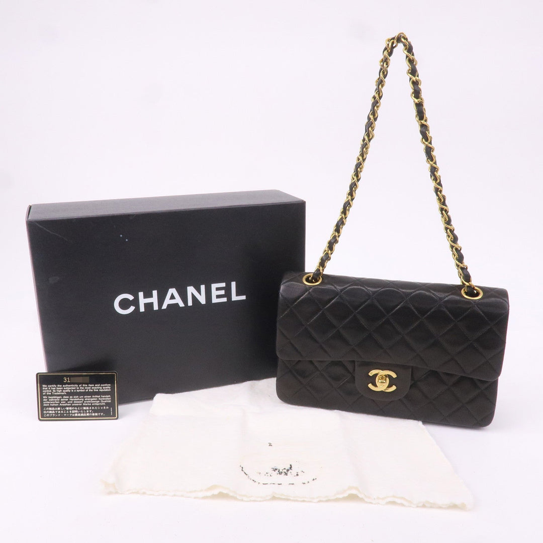 Top Quality Chanel Matelasse Lamb Skin 23 Double Flap Shoulder Bag A01113