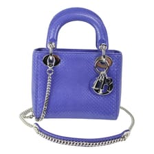 Christian Top quality Dior - Mini Lady Top quality Dior Pitone Crossbody bag