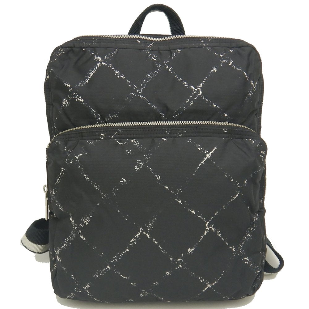 Top Quality Chanel Nylon Backpack Black