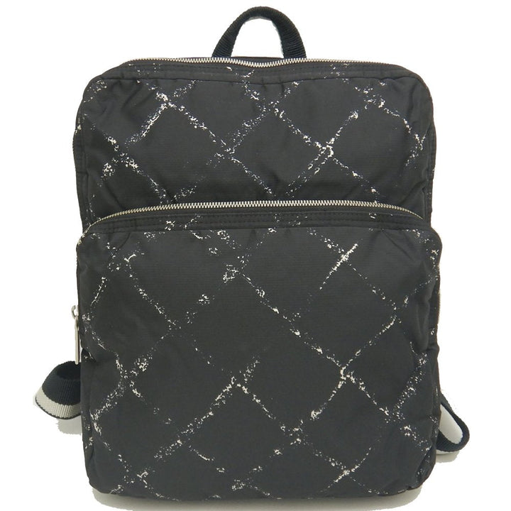 Top Quality Chanel Nylon Backpack Black