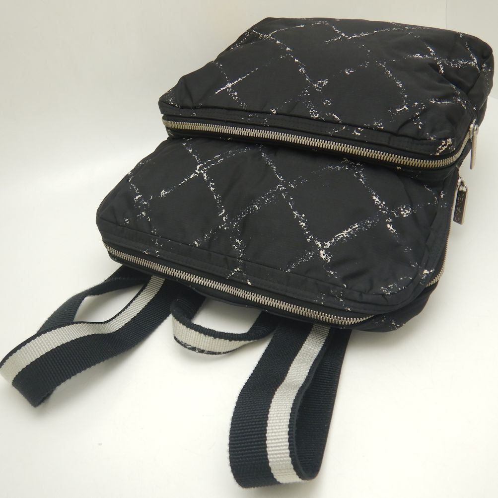 Top Quality Chanel Nylon Backpack Black