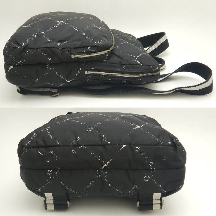 Top Quality Chanel Nylon Backpack Black